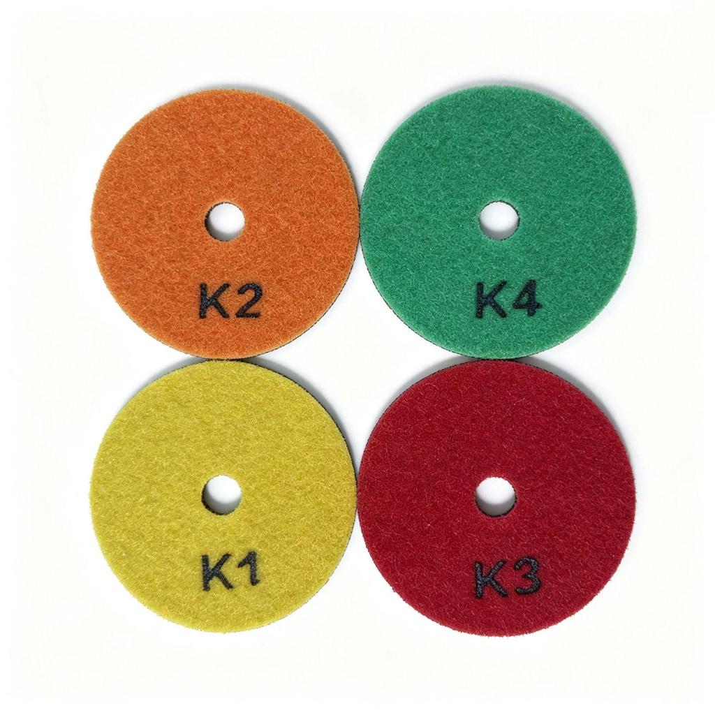 Stone Four-Step Dry Marble Polishing Pad for Walls