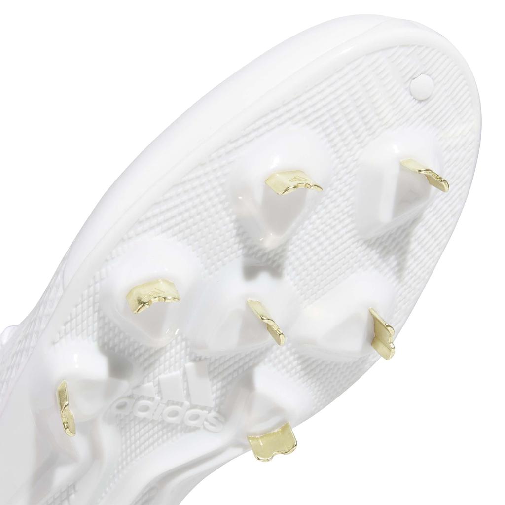 Adidas Adizero Electric JP Baseball Unisex Footwear White Size Cleats, Adult, OPL74, White/Footwear White/Footwear (JS2116), 26.5cm