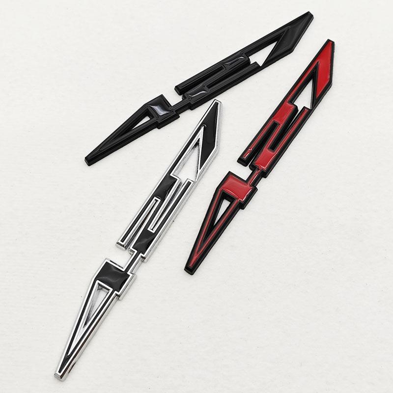 3D Metal Logo 427 SS Car Sticker Fender Side Badge Rear Trunk Emblem Decal For Chevrolet SS 427 Car Universal Assessories