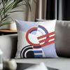 Fashion FFfrantisek Kupkaed Cushion Cover Antidustmite Pillowcase Invisible Zipper Silky Short Plush Sofa Cushion Cover