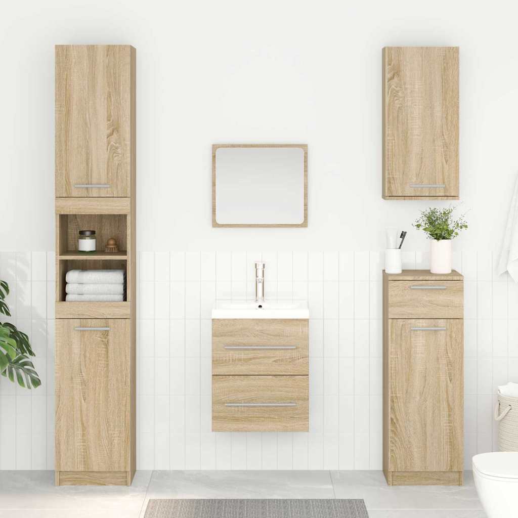 Washbasin Cabinet In Sonoma Oak 38.5 X 41 X 48 Cm
