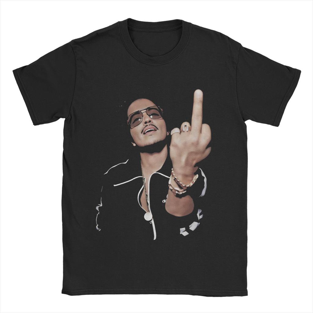 Bruno Mars Vintage 90S Unisex Women T Shirts Leisure Tees Short Sleeve Crewneck TShirt 100 Cotton Gift Tops