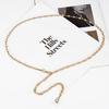 European and American Small Fragrance Style Retro Metal Waist Chain Women's Simple Suit Dress Decorative Body Chain Women's Belt
