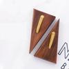 1pcs Creative Solid Wood Brass Punch Free Hook Into Account Key Clothes Hook Coat Hat Hand Bag Hook Solid Wood Hook for Clothes and Hats