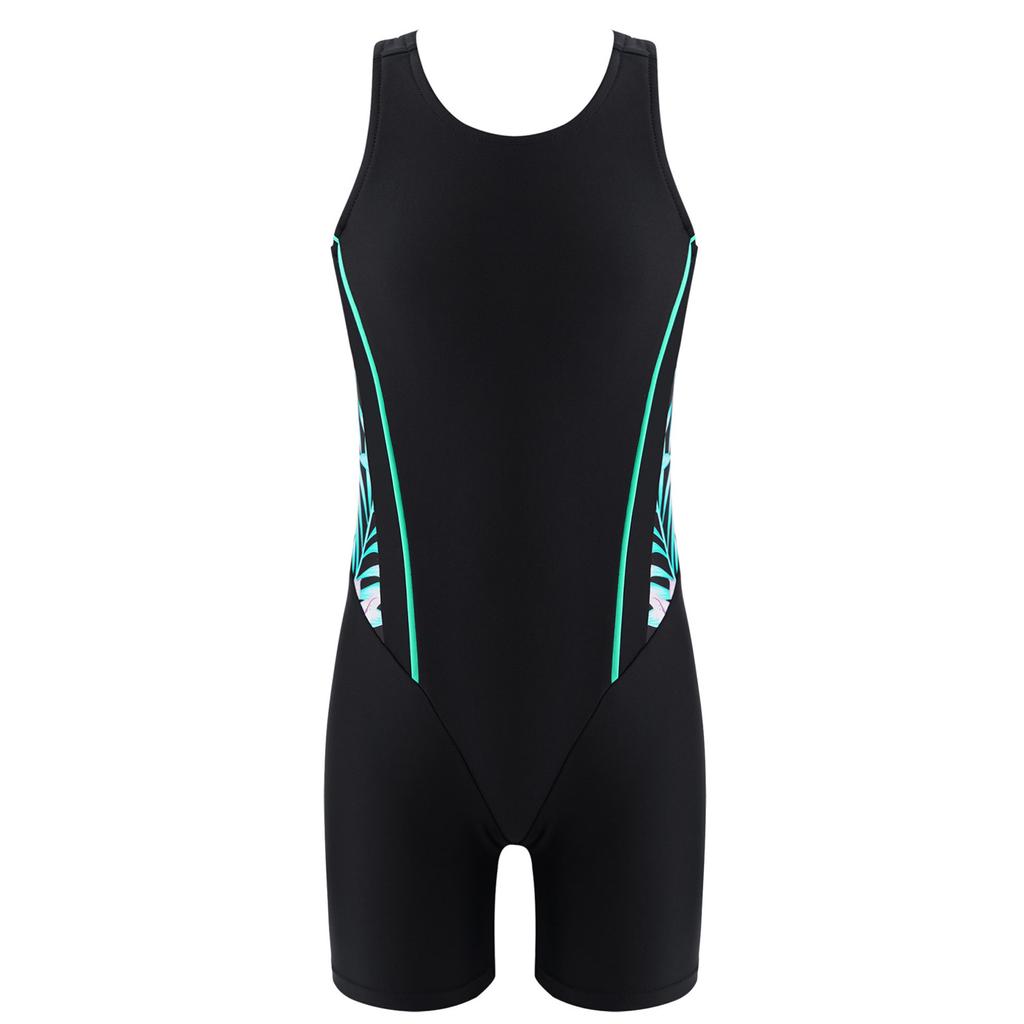 Kids Girls Swimsuit Rashguard One Piece Wetsuit UV Protection Swimwear Surfing Beachwear Jumpsuit Bodysuit