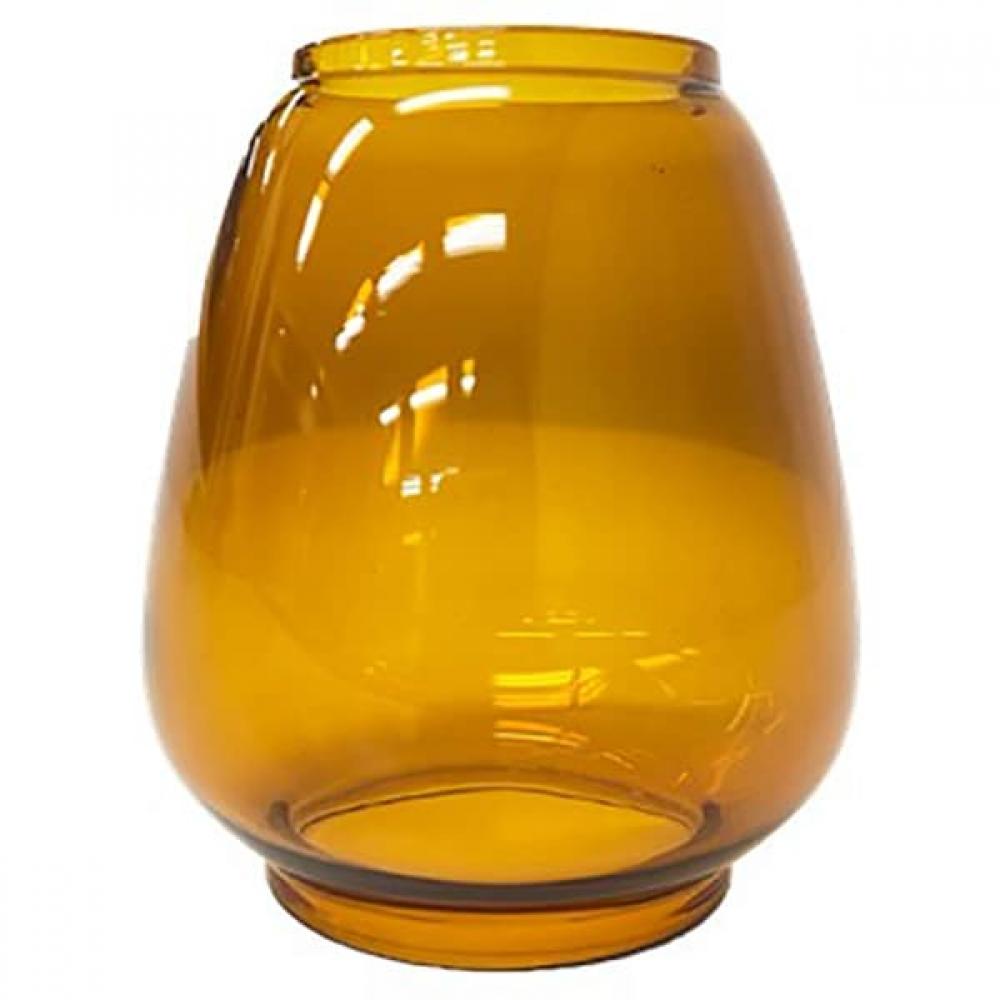 Vermont Lanterns Vermont Lantern Amber Glass 9  For Patio Mini Hurricane