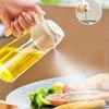 1 Piece Large-Capacity Spray Oil Bottle for Cooking, Household Kitchen Olive Oil Sprayer, Oil Bottle, Spray Oil Dispenser, Two-In-One Seasoni