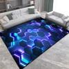 Texture Luxury Rug  Non-Slip Carpet for Living Room Bedroom Gaming Room Floor Mat Home Decor
