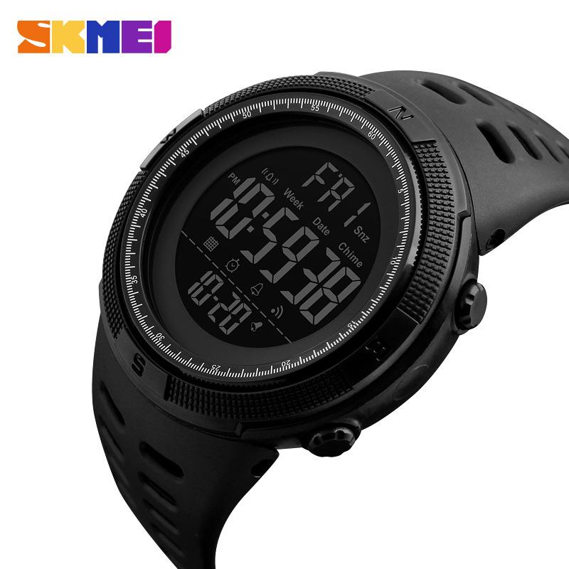 

Moment Beauty Explosive Multifunction Luminous Waterproof Electronic Watch 1251 Student Outdoor Sports Electronic Watch