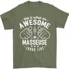This Is What an Awesome Masseuse Looks Like Unisexs TShirt 100 Cotton