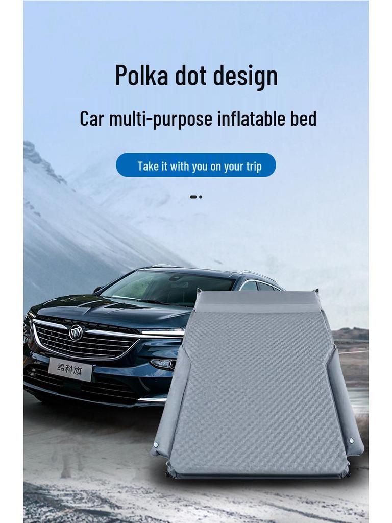 Buick Envision & Enclave SUV Inflatable Trunk Bed - Portable Sleeping Travel Mat with Free Inflation.