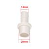 PVC 20/25mm Pagoda Reducing Connector 8/10/12/14/16/18/20mm Variable Diameter Straight Garden Irrigation Fish Tank Joint 10Pcs