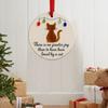 Yousheng Sea Glass Art Animal Ornament Pet Memorial Christmas Tree Hanging Decor Keepsake Gift for Cats Dogs Lovers Holiday Home Decor