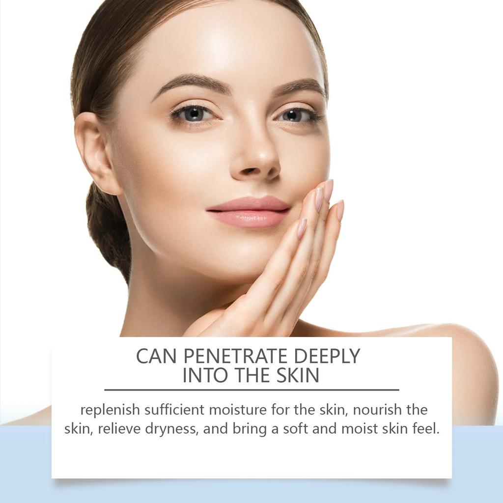 OUHOE Hyaluronic Acid Serum Moisturizing Hydrating Firming Improving Skin Softening Lifting Skin Applying Serum Fade Fine Lines