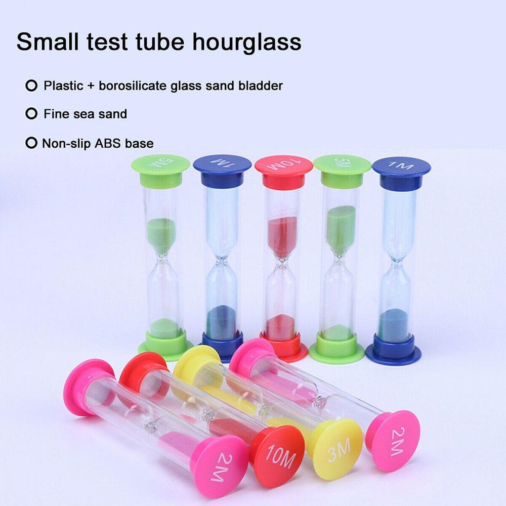 Practical Multiple Durations Sand Timer 1/2/3/5/10 Minutes 30 Second Hourglass Timer Plastic Anti-fall Sand Clock Gift