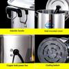 18-68L Stainless Steel Electric Heating Water Bucket Commercial High Capacity Insulation Barrel Household Heating Boiling Water Machine