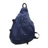 Sac à bandoulière de grande capacité pour homme, sac de poitrine décontracté hip-hop, sac de voyage unisexe, sac à bandoulière de rangement en nylon de haute qualité