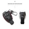 Mercedes Genuine Leather Key Case for GLK300, GLA260, B-Class, C-Class, S-Class, AMG - Includes Buckle.