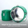 3 Pieces Insulated Food Container Metal latch Stainless Steel Thermal