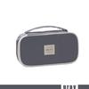 Simple Design Pencil Bag Pen Case Macaron Color Multi Mesh Pocket Slot Handle Storage Pouch for Stationery School