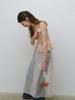 Sinseuden Sheer Pink Layered Wrap Skirt