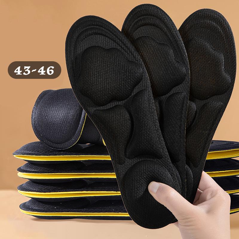 5D Массажная стелька Дышащая спортивная стелька для бега Стелька для коррекции стопы