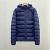 High-Quality Men's & Women's Ribbed Hooded Cotton Jacket for Outdoor Sports & Travel