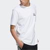 Adidas Originals Trefoil Letter Logo Printed Short Sleeve T-Shirt Men Tops White H07332