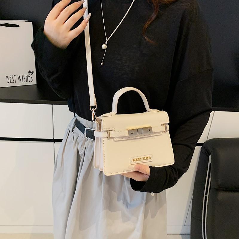 High End Handbag Summer New Retro Fashion Small Square Bag Casual Simple Shoulder Crossbody Bag