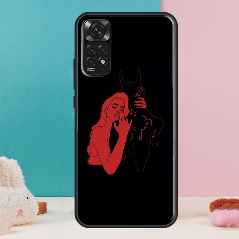 Devil Girl Woman Case For Xiaomi Redmi Note 14 13 12 Pro 11 9 10 9S 10S 11S 12S Redmi 14C 13C 10C 12C Cover