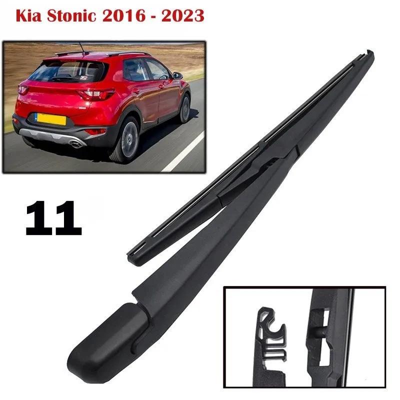 11  Rear Wiper Arm & Blade for Stonic, Sportage JE KM, Picanto Morning MK2, Niro, Grand Cherokee, i30 чёрный