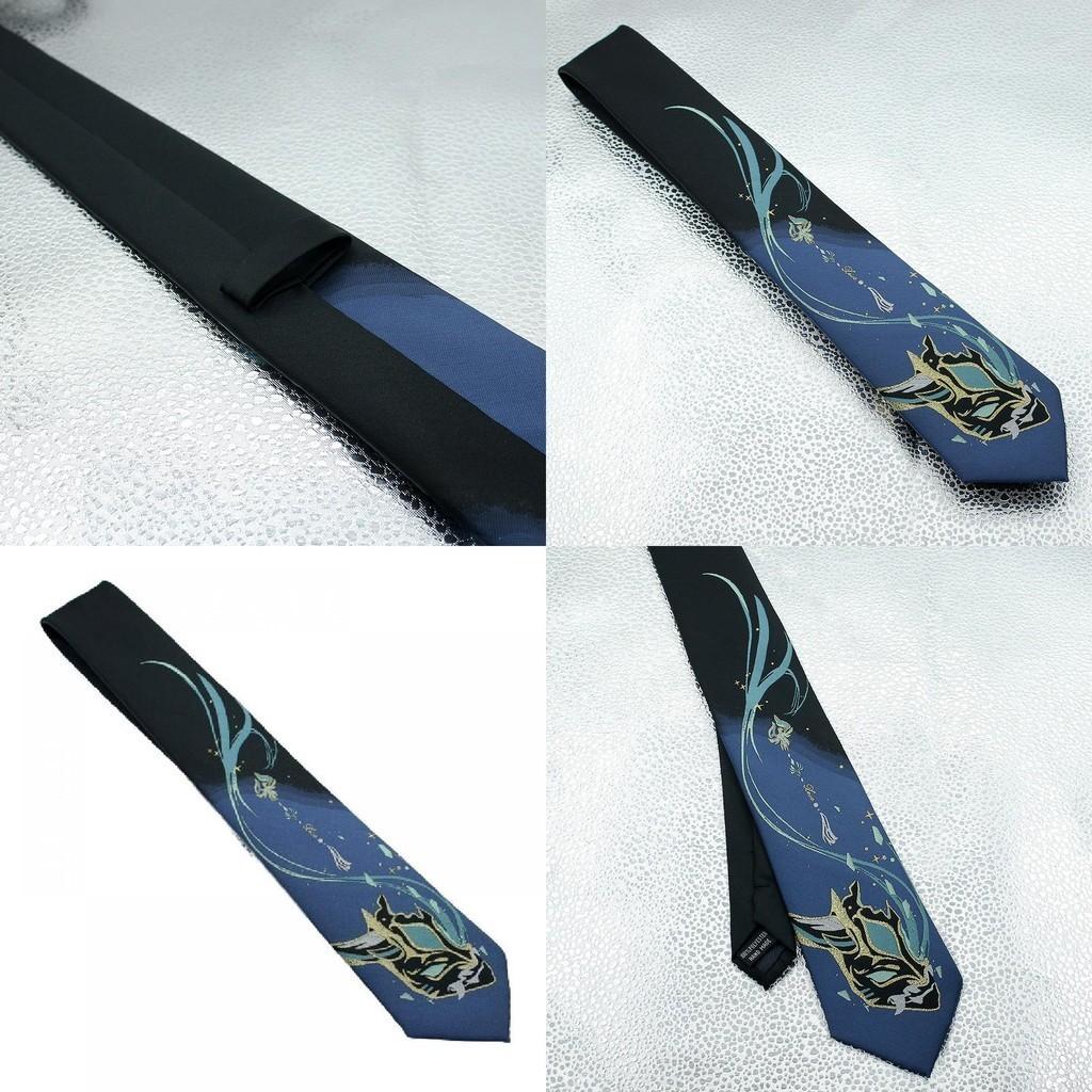 Original Fantasy Peripheral Xio Jk Tie Cosplay Costume Accessory Anime Two-dimensional Tie, Xio Mask Tie