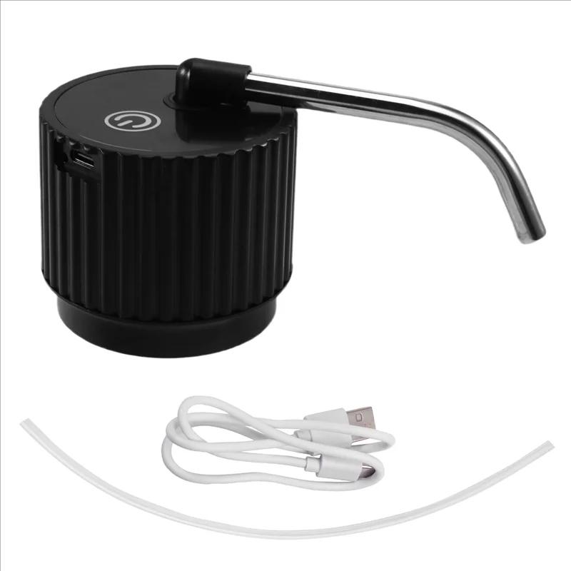 

USB Electric Water Pump Bucket Water Suction Device Water Intake Device Household Office Outdoor Convenient Water Dispenser чёрный
