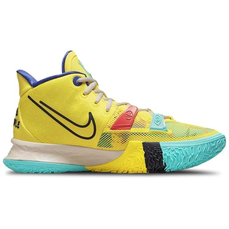 Nike Pantofi unisex Kyrie 7 EP 1 World 1 People Galben galben-Strike Green-Abyss CQ9327-700