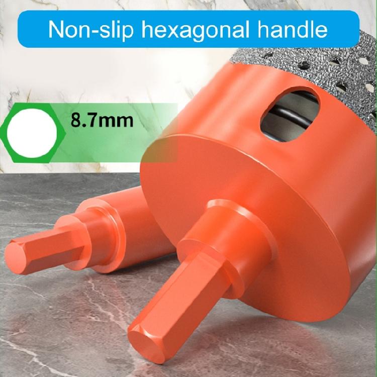 Diamonds Dry Vacuum Brazed Drilling Core Drill Bits 20-65mm Porcelain Cup Saw Tiles Granites Marble Hole Saw