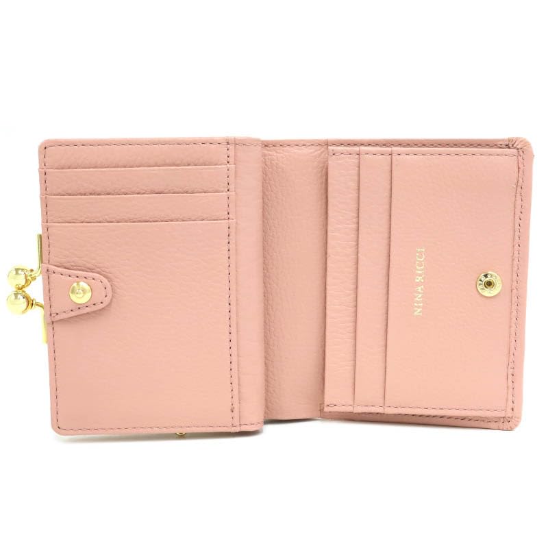 Nina Ricci Tamara Purse Bifold Wallet, Light Pink, 85-1759, Women's