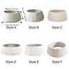 Plush Christmas Tree Collar Rustic Style Tree Base Cover Simple Christmas Tree Decoration  New Year