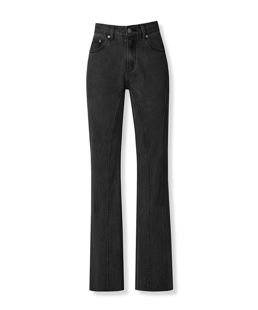 Urban Dress Thin Bootscut Pants Cotton Ivory (A Type)