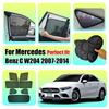 For Mercedes Benz C Class W204 2007-2014 Car Front Shield Window SunShade Windshield Rear Side Window Curtain Sun Shade Visor
