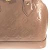 LOUIS VUITTON Vernis Handbag Shoulder Bag Monogram Vernis Rose Velur  M91585 Used