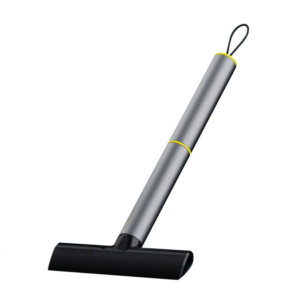 

Автомобильный скребок для льда, лопата для уборки снега с лобового стекла, ледокол, снегоочиститель, щетка для чистки стекла, зимняя щетка для снега из термопластичного полиуретана, лопата чёрный