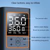Digital Tire Inflator for Car Bike Motorcycle Car Air Compressor Pumps with LED Light Tire Inflator Type-C Rechargeable