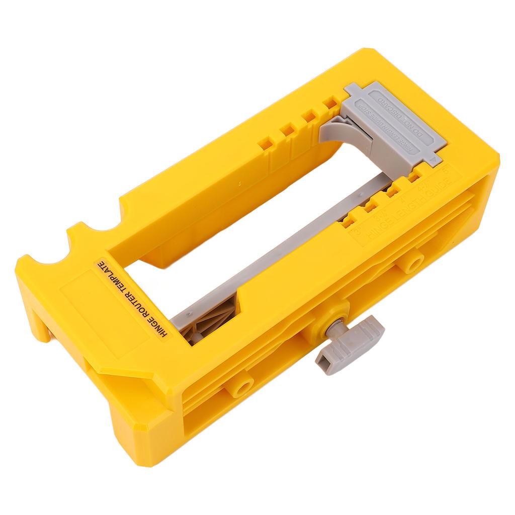 Szablon do gniazd zawiasów drzwiowych Regulowany przyrząd do zawiasów drzwiowych o długości 35 cali Promień kwadratowy 14 cali lub