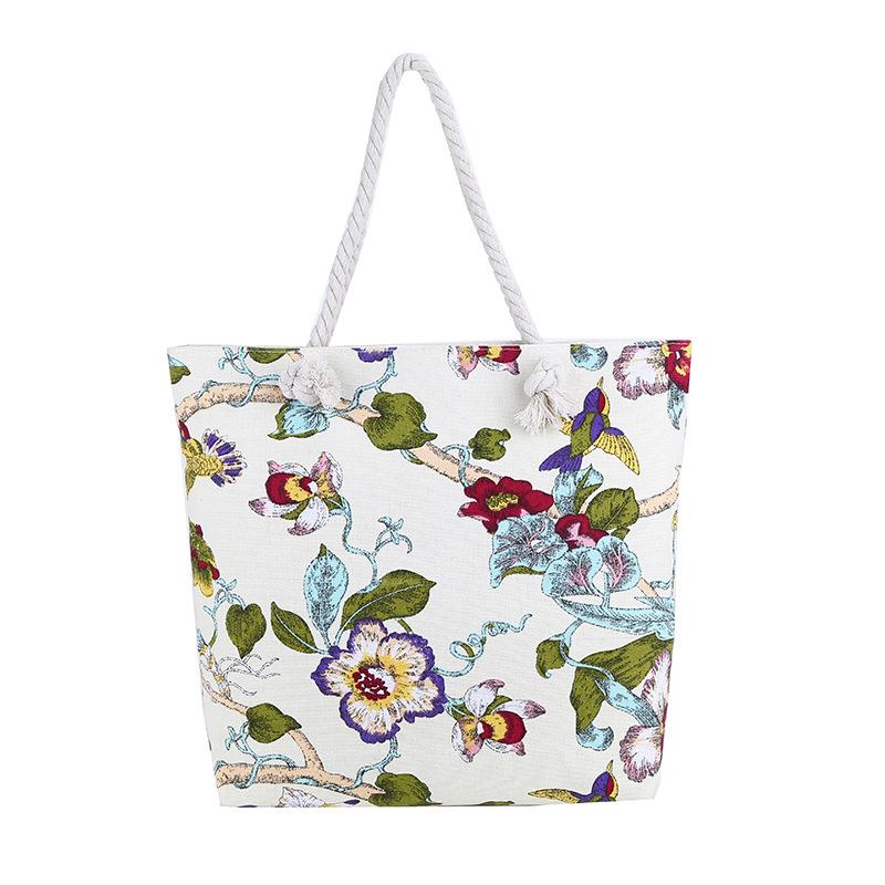 Single-shoulder Bag Fashionable Women's Bag Ethnic Style Large-capacity Tote Bag