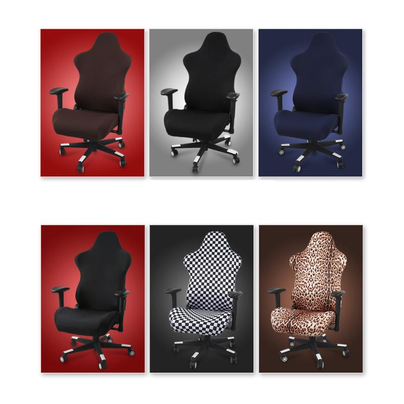 Universal Gaming Chair Cover Stretch Armchair Seat Protective Cover Dust-proof Bar Computer Chair Cover Office Home Decor