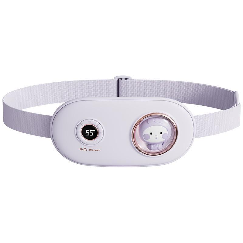 

Менструальная грелка Портативный цифровой дисплей Регулируемый пояс для обертывания живота Массажер для живота 【2】Kitten фиолетовый