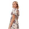 Rochie Maxi Florală cu Mâneci Bufante pentru Femei/Doamne Anaya With Love
