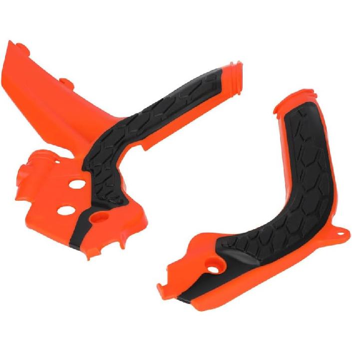 Dirt Bike Frame Grip Motorcycle Frame Guards Protector for 125-450 SX SXF XC XCF 2019-2022 125-500 EXC EXCF XCW XCFW 2020-2024 Orange