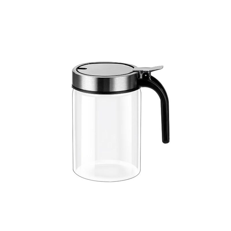 Heat-Resistant Glass Condiment Jar Set