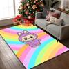 LABUBU Carpet, Non-slip Office Chair Rug, Digital Print Home Area Rug, Unique Festival Decorations